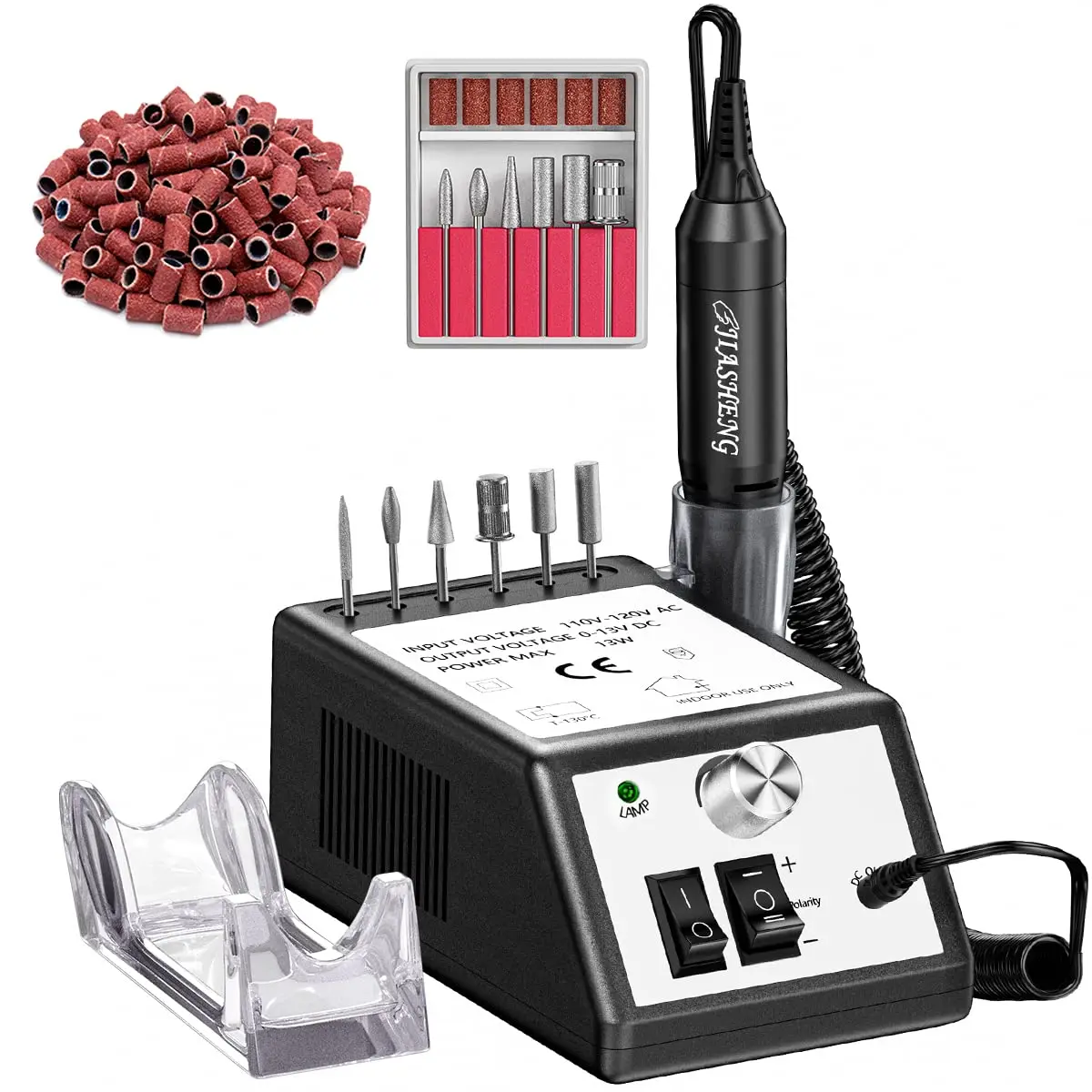 Professional Nail Drill 20000rpm Electric File for Acrylic Gel Nails Manicure Pedicure Salon Home Use
Professional Nail Drill 20000rpm Electric File for Acrylic Gel Nails Manicure Pedicure Salon Home Use