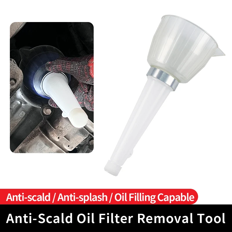 Anti-ironing vehicle oil filter removal tool Vehicle oil change tool Universal funnel filter removal funnel
Anti-ironing vehicle oil filter removal tool Vehicle oil change tool Universal funnel filter removal funnel