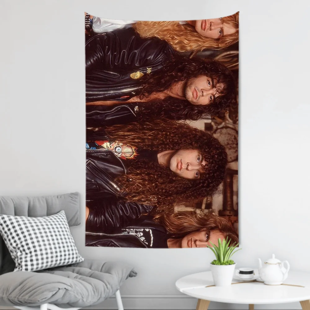 Рок-группа M-Megadeth от Gene Ambo, гобелен, декор для комнаты, настенная ткань, вечерние, подвесной фон, декор для комнаты, детская комната
Рок-группа M-Megadeth от Gene Ambo, гобелен, декор для комнаты, настенная ткань, вечерние, подвесной фон, декор для комнаты, детская комната