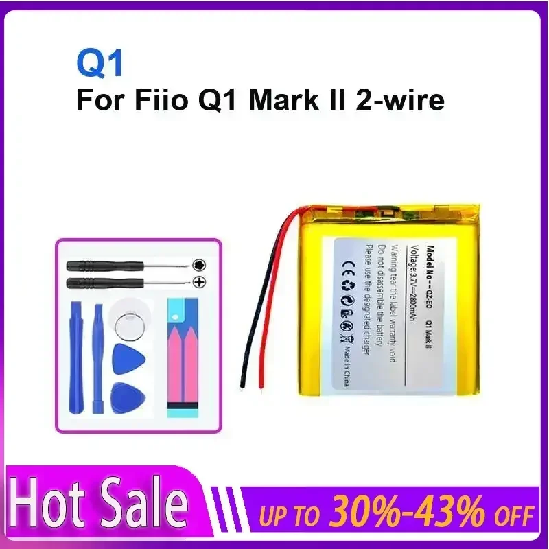 Аккумулятор для аудиоустройства 1800 мАч для Fiio Q1 Mark II 2-проводной Q1 Аккумуляторы большой емкости + трек БЕЗ гарантии
Аккумулятор для аудиоустройства 1800 мАч для Fiio Q1 Mark II 2-проводной Q1 Аккумуляторы большой емкости + трек БЕЗ гарантии