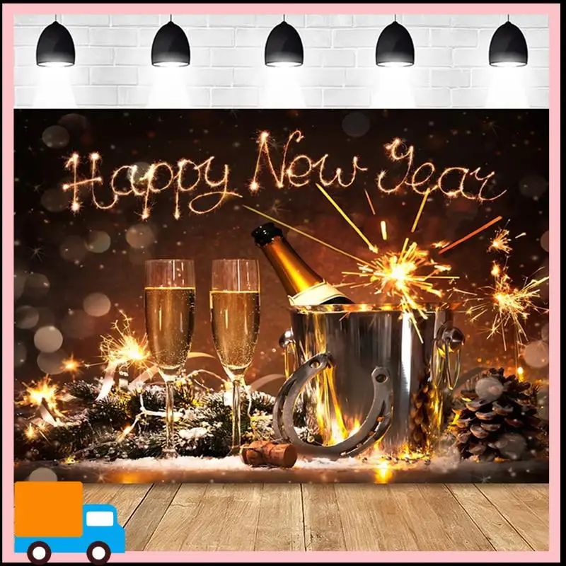 Professional-2024 New Year 210X150cm Photography Backdrops Champagne Gold Glitter Party Decoration Backdrops Photography Cloth
Professional-2024 New Year 210X150cm Photography Backdrops Champagne Gold Glitter Party Decoration Backdrops Photography Cloth