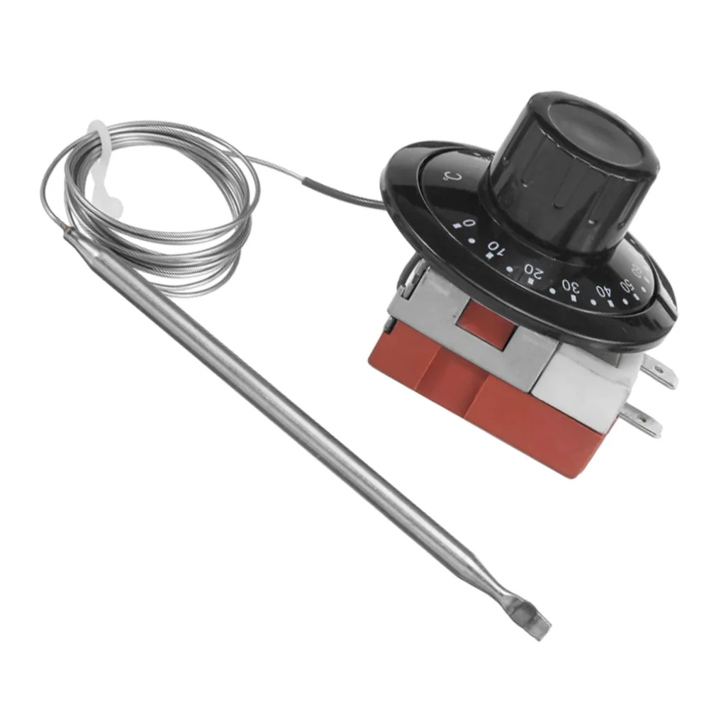 12V DC Fan Thermostat Controller 0-120℃ Adjustable Temperature Switch with Probe Sensor for Automotive Cooling Radiator Fan
12V DC Fan Thermostat Controller 0-120℃ Adjustable Temperature Switch with Probe Sensor for Automotive Cooling Radiator Fan