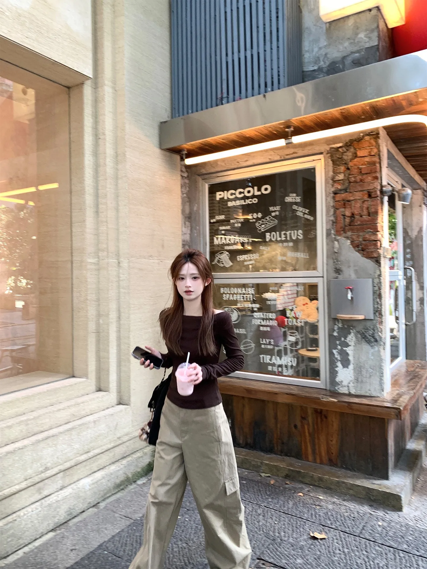 Slimming Effect Roman Sunlight oulder Filter T-irt Women's Long Sve Base Layer Casual Sle Pure Color Autumn New Arrival
Slimming Effect Roman Sunlight oulder Filter T-irt Women's Long Sve Base Layer Casual Sle Pure Color Autumn New Arrival