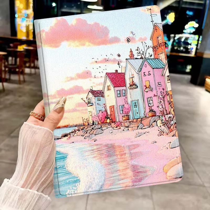 Coastal Colorful Houses For Apple iPad Pro Mini A16 A17 A14 4 5 6 7 6th 7th Gen 9.7 12.9 11 13 M4 inch Tablet Case Soft
Coastal Colorful Houses For Apple iPad Pro Mini A16 A17 A14 4 5 6 7 6th 7th Gen 9.7 12.9 11 13 M4 inch Tablet Case Soft