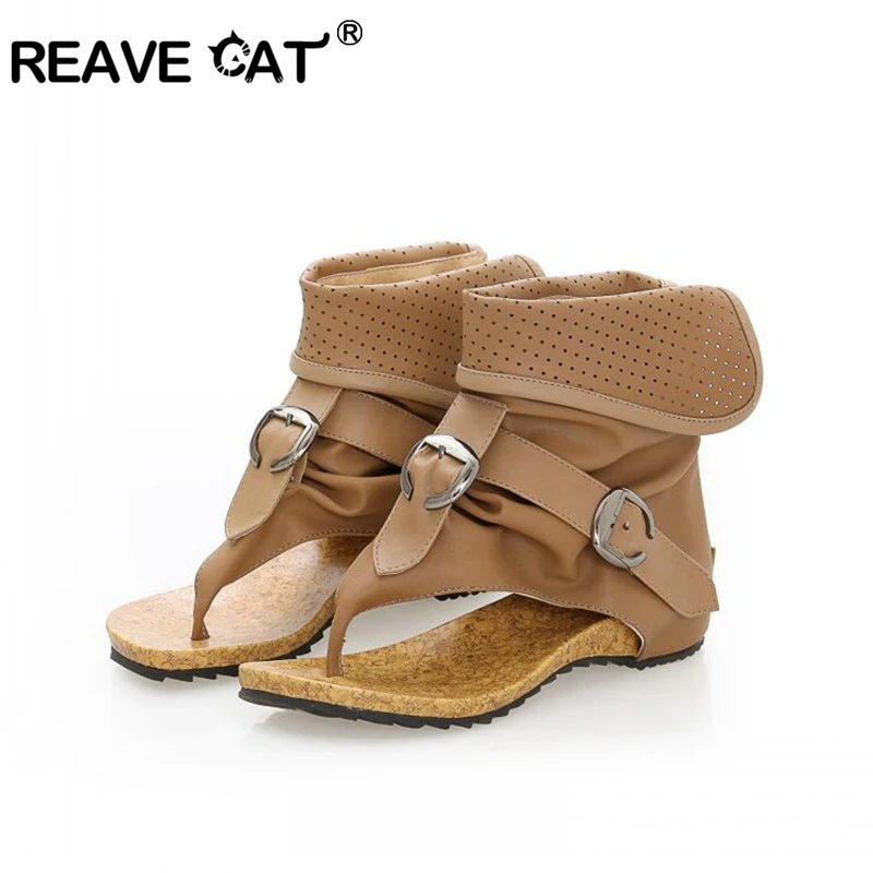 Женские босоножки на плоской подошве Reave Cat, летние винтажные босоножки с застежкой на щиколотке 15 см, Цвет черный/хаки большого размера 42/43
Женские босоножки на плоской подошве Reave Cat, летние винтажные босоножки с застежкой на щиколотке 15 см, Цвет черный/хаки большого размера 42/43