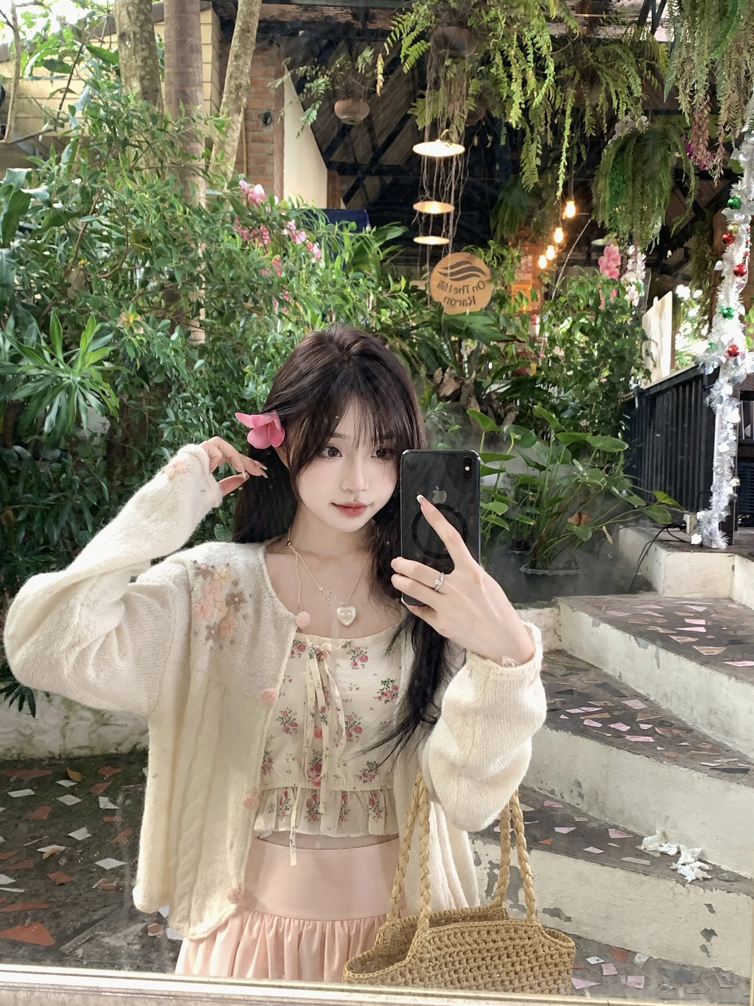 Вязаный кардиган Pokemeng ручной работы с вышивкой, универсальный, с узором «Цветущая вишня», для повседневной носки, подарок
Вязаный кардиган Pokemeng ручной работы с вышивкой, универсальный, с узором «Цветущая вишня», для повседневной носки, подарок