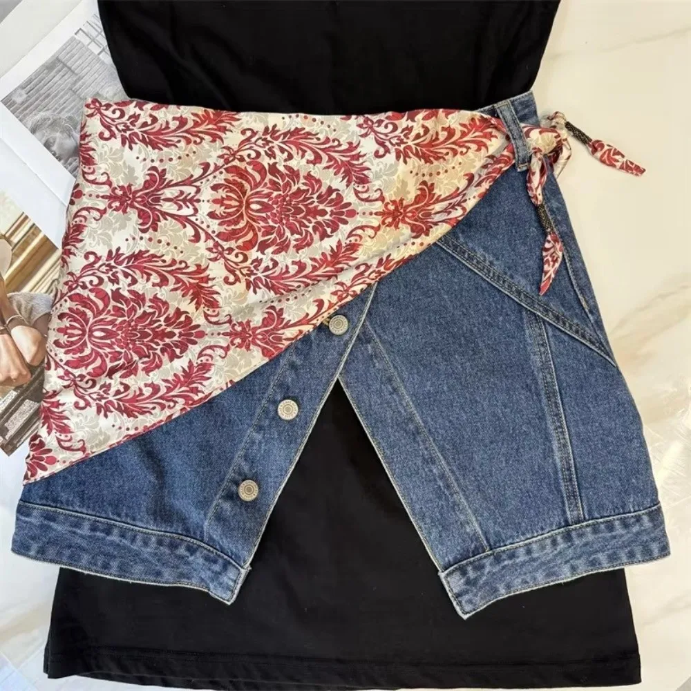 Trendy Imitation Silk Waist Scarf Retro Floral Print Triangle Scarf Decorative Polyester Belt Scarf Summer
Trendy Imitation Silk Waist Scarf Retro Floral Print Triangle Scarf Decorative Polyester Belt Scarf Summer