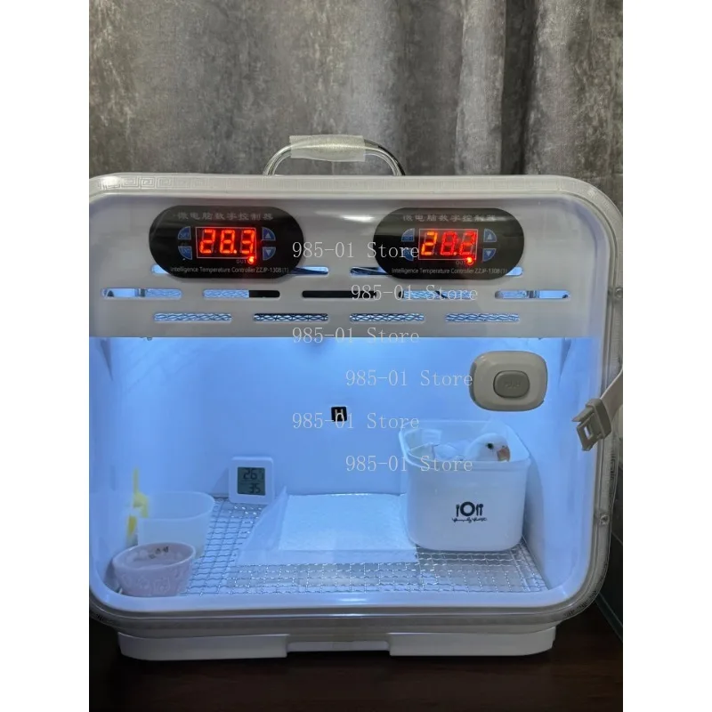 Commercial Household Intelligent Temperature Control Bird Incubator Parrot Chick Heating Box
Commercial Household Intelligent Temperature Control Bird Incubator Parrot Chick Heating Box