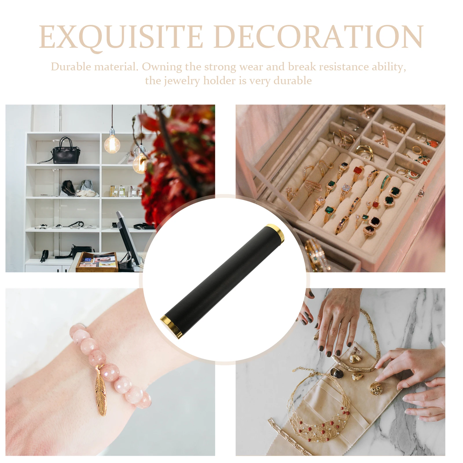 Bracelet Display Stand Holder for Jewelry Storage Bangle Organizer Rack Tabletop Decorative Display for Watch Scrunchies
Bracelet Display Stand Holder for Jewelry Storage Bangle Organizer Rack Tabletop Decorative Display for Watch Scrunchies