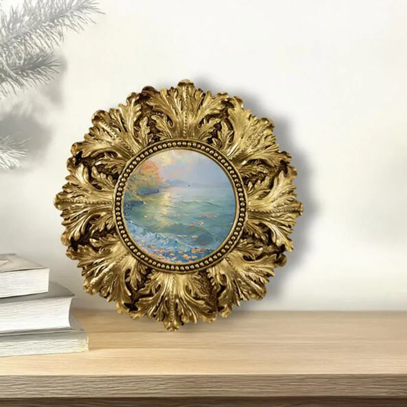 Для европейского стиля, смола, цветочное зерно, круглая фоторамка, украшения для рабочего стола, фоторамка, держатель для фотодисплея, домашний декор
Для европейского стиля, смола, цветочное зерно, круглая фоторамка, украшения для рабочего стола, фоторамка, держатель для фотодисплея, домашний декор