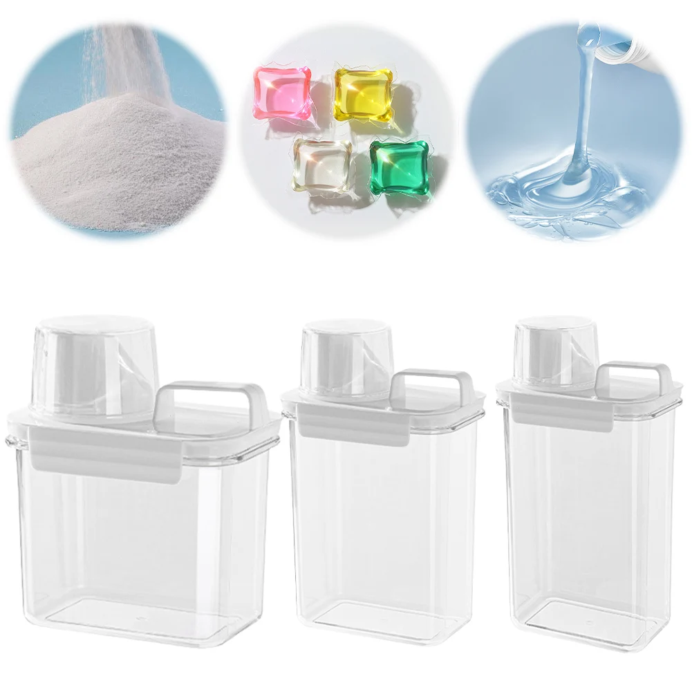Laundry Detergent Container Laundry Powder Container Scent Booster Beads Laundry Storage Container for Laundry Room Organization
Laundry Detergent Container Laundry Powder Container Scent Booster Beads Laundry Storage Container for Laundry Room Organization