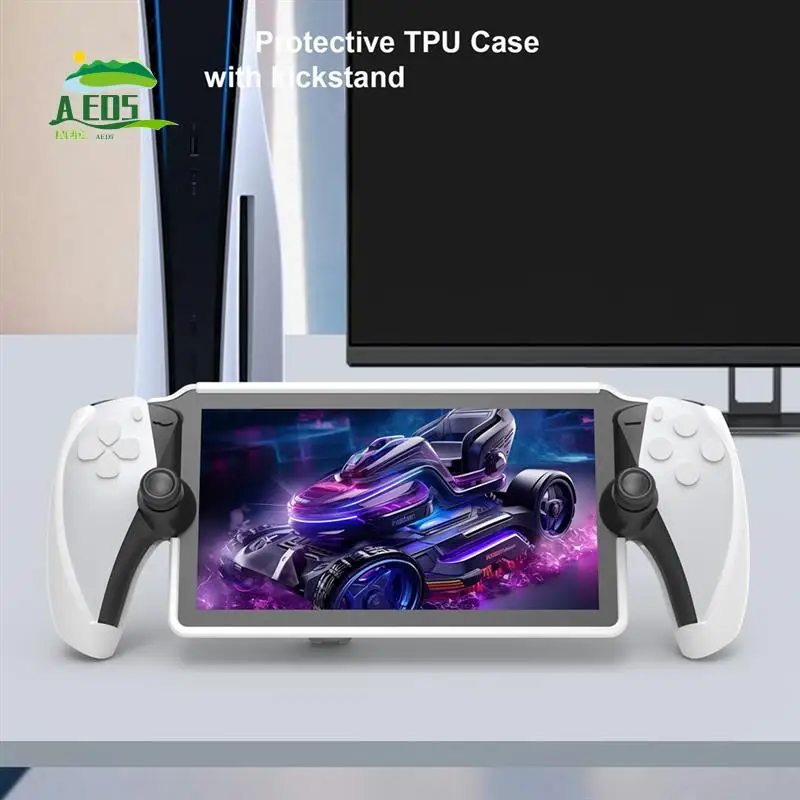 AED5-For PS5 Portal Handheld TPU Case With Foldable Stand PS5 Game Handheld Shockproof Multifunctional Protective Case
AED5-For PS5 Portal Handheld TPU Case With Foldable Stand PS5 Game Handheld Shockproof Multifunctional Protective Case