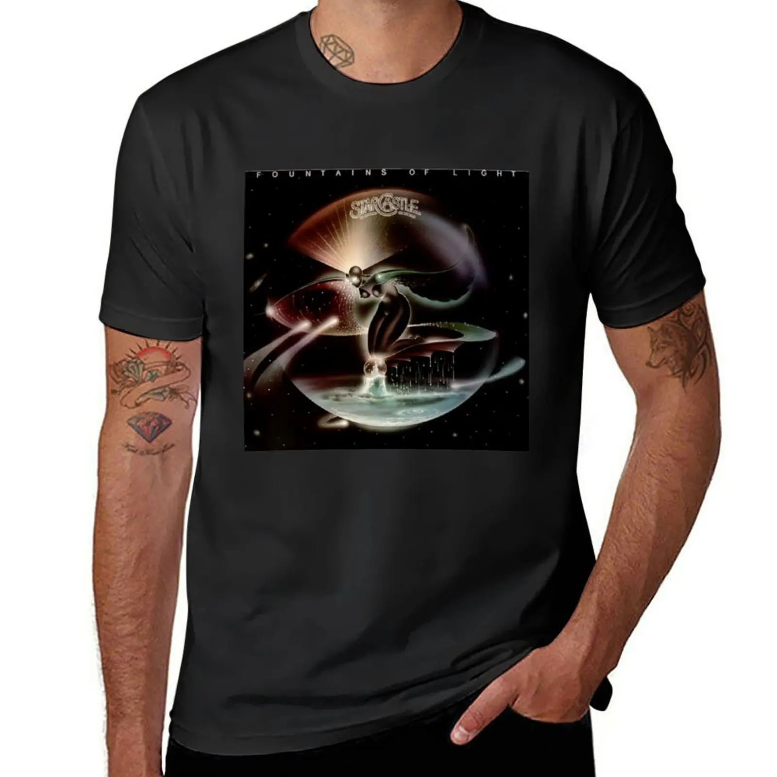 New Starcastle - Fountains of Light T-Shirt Short t-shirt oversized t shirt t shirts for men graphic
New Starcastle - Fountains of Light T-Shirt Short t-shirt oversized t shirt t shirts for men graphic