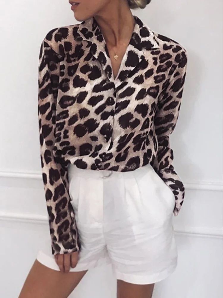 Casual V-neck Long Sleeved Leopard Print Women's T-shirt Elegant Versatile Daily Office Urban Style Spring Top
Casual V-neck Long Sleeved Leopard Print Women's T-shirt Elegant Versatile Daily Office Urban Style Spring Top