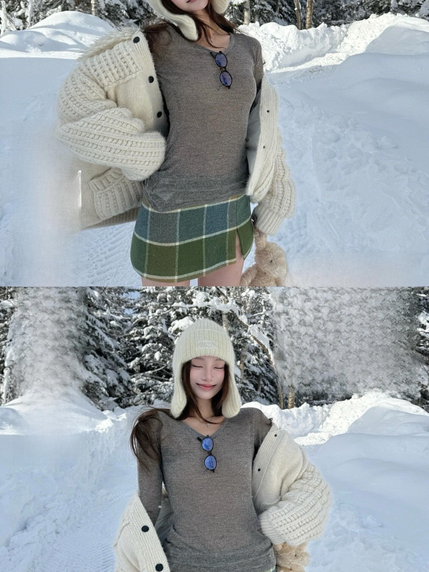 Low Waist Plaid Woolen Skirt Women's Autumn Winter Fashion Casual Style Base Layer Skirt Trousers Set Two Pieces
Low Waist Plaid Woolen Skirt Women's Autumn Winter Fashion Casual Style Base Layer Skirt Trousers Set Two Pieces