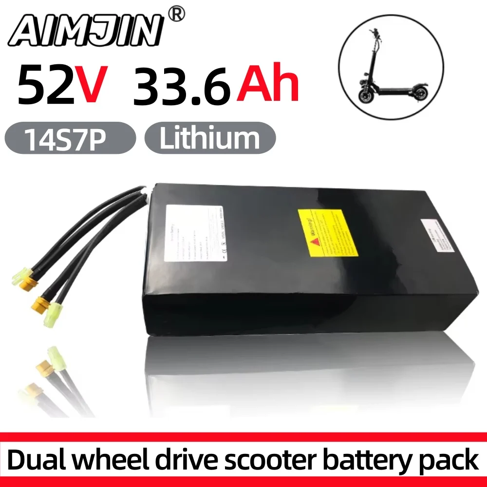 14S7P 52V 33.6Ah 21700 Rechargeable Lithium Battery Pack Suitable For Dual Drive Scooter Battery
14S7P 52V 33.6Ah 21700 Rechargeable Lithium Battery Pack Suitable For Dual Drive Scooter Battery