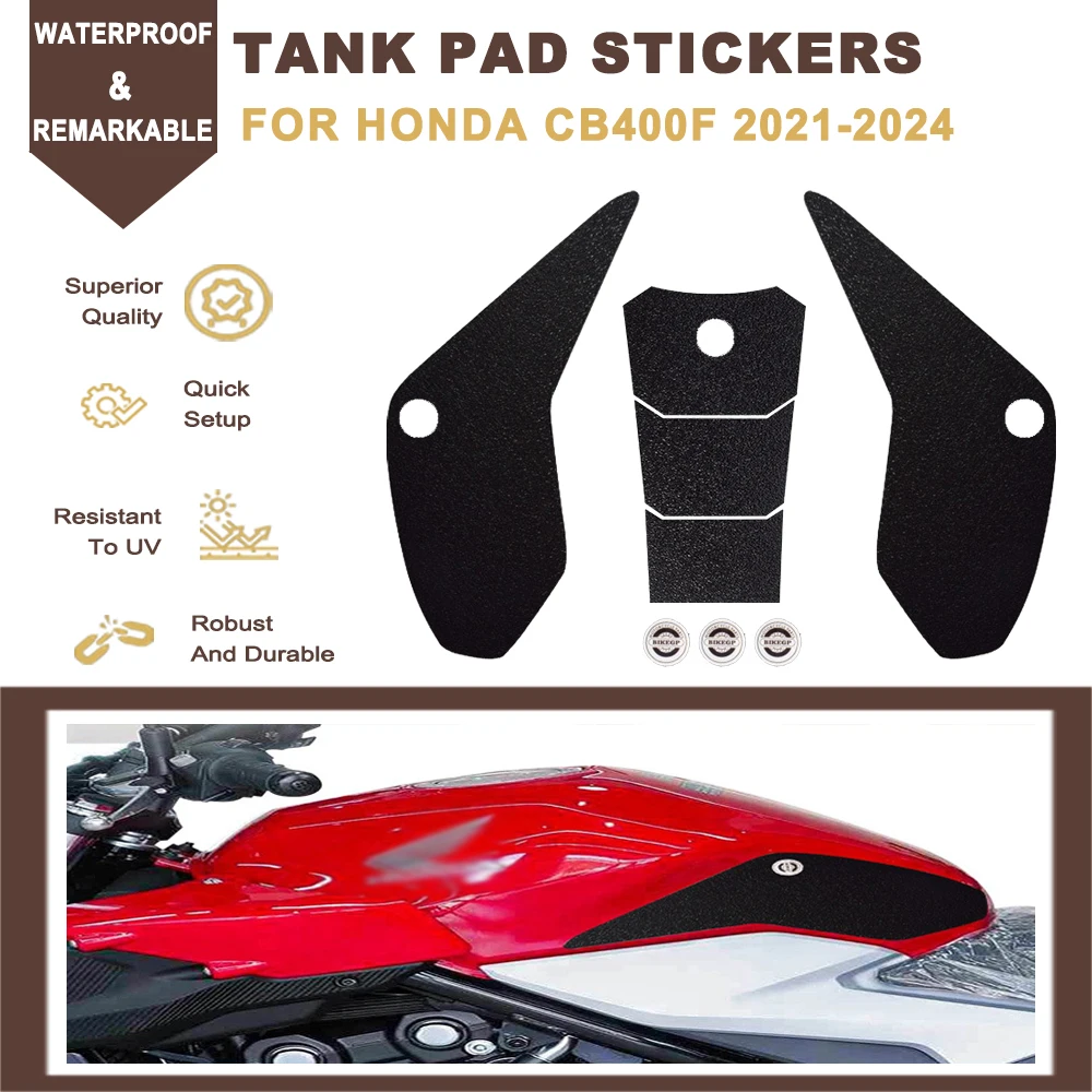 Motorcycle Side Fuel Tank Traction Pad Stickers Gas Knee Grip Decals Anti-slip For Honda CB400F CB 400F CB400 F 2021-2024 2025
Motorcycle Side Fuel Tank Traction Pad Stickers Gas Knee Grip Decals Anti-slip For Honda CB400F CB 400F CB400 F 2021-2024 2025