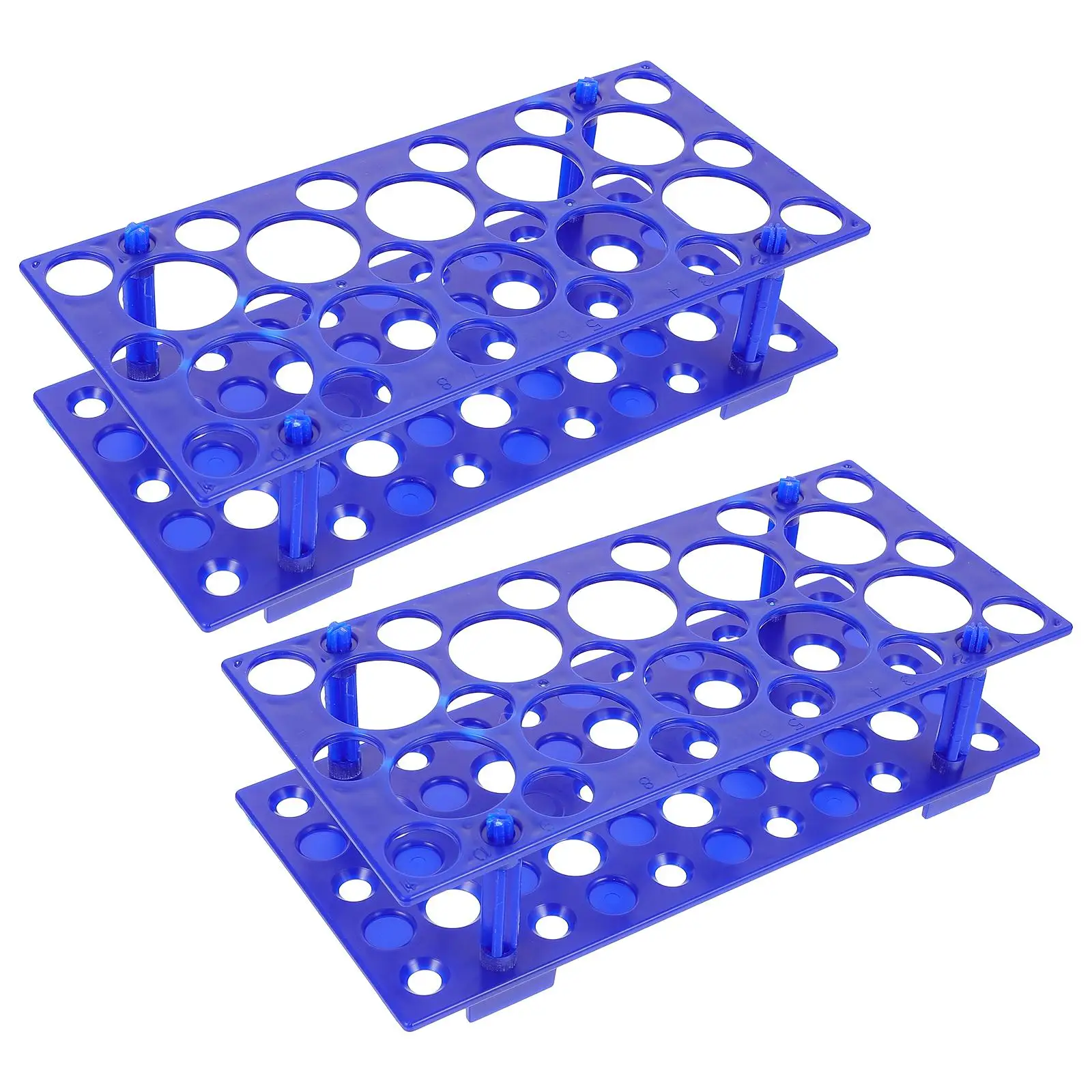 2 Pcs Tube Rack Plastic 28 Holes Laboratory Test Tube Holder Clear Shelf Lightweight Storage
2 Pcs Tube Rack Plastic 28 Holes Laboratory Test Tube Holder Clear Shelf Lightweight Storage