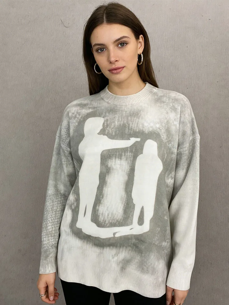 Новая модная женская теплая вязаная толстовка с круглым вырезом в стиле готика, Харадзюку, Y2K, тренд 2026 года
Новая модная женская теплая вязаная толстовка с круглым вырезом в стиле готика, Харадзюку, Y2K, тренд 2026 года