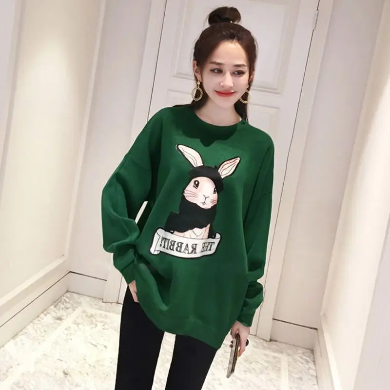 Women's Long-sleeved Velvet Thickened Loose Medium And Long Sweater Women's Korean Version Dress Women's
Women's Long-sleeved Velvet Thickened Loose Medium And Long Sweater Women's Korean Version Dress Women's