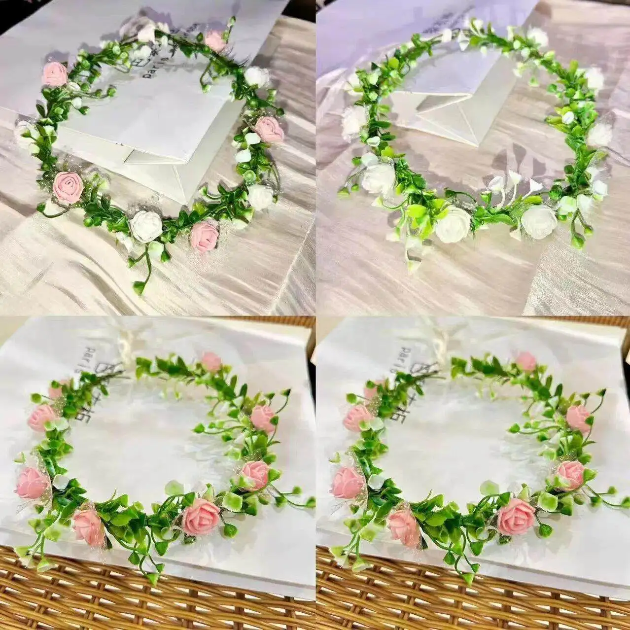 Children's Day Props Princess Crown Stage Performance Forest System Flower Ring Student Festival Celebration Accessories
Children's Day Props Princess Crown Stage Performance Forest System Flower Ring Student Festival Celebration Accessories