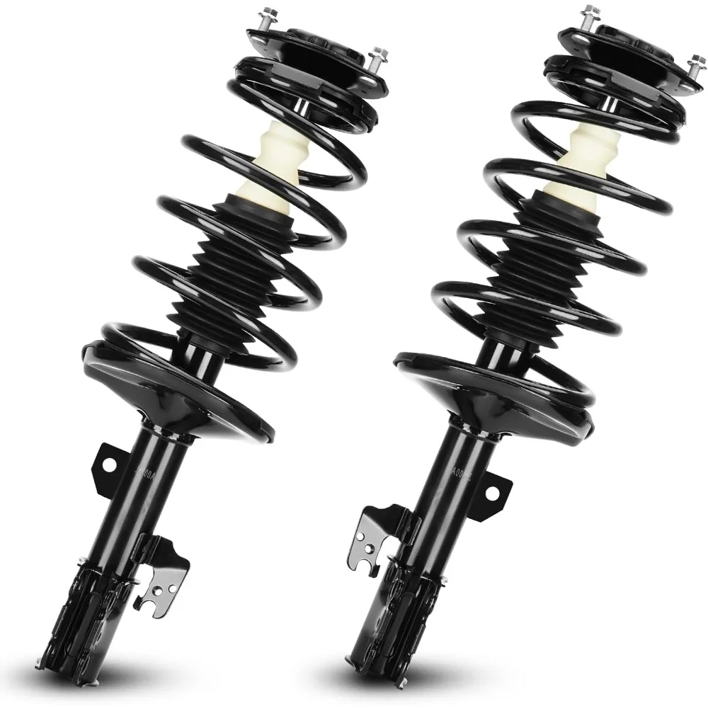 Front Complete Spring Strut Shock Absorber Fit for Toyota Sienna 3.3L V6 FWD 2004 2005 2006, 172237 172236 (Set of 2)
Front Complete Spring Strut Shock Absorber Fit for Toyota Sienna 3.3L V6 FWD 2004 2005 2006, 172237 172236 (Set of 2)