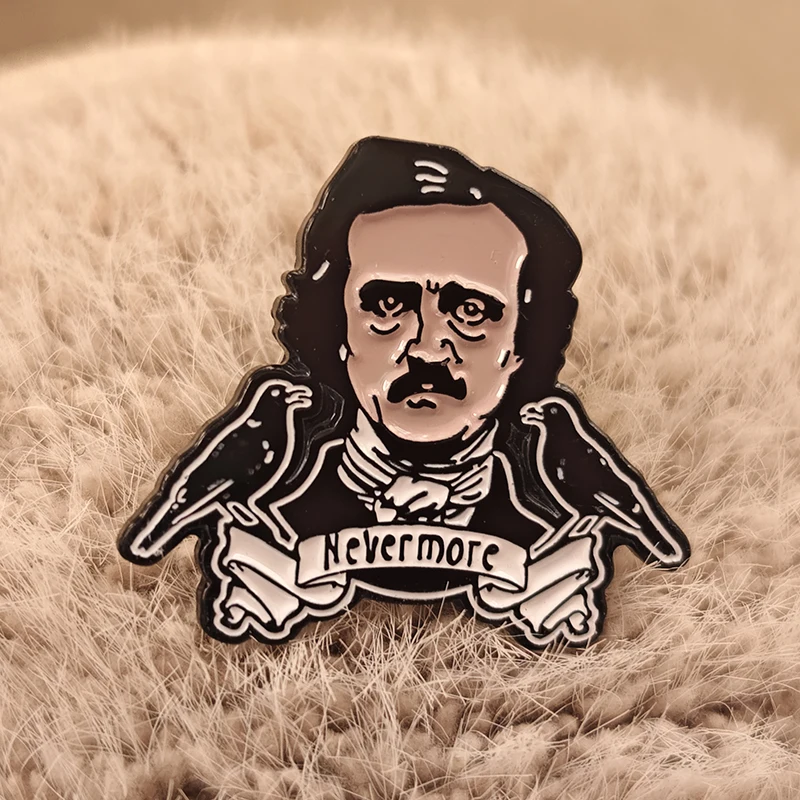 Anime-themed brooches, cute crow metal badges, schoolbag decorations, enamel pins, clothes and backpack decorations, pins
Anime-themed brooches, cute crow metal badges, schoolbag decorations, enamel pins, clothes and backpack decorations, pins