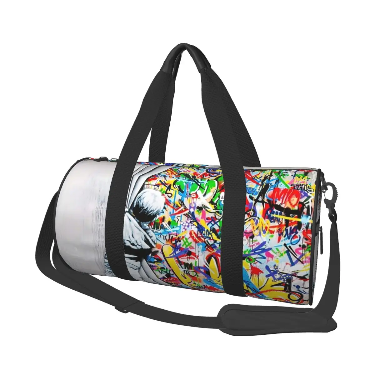Behind The Curtain Boy - Banksy Street Art Mural Large Duffle Gym Bag Waterproof Duffle Travel Bags Handbags Fitness bag
Behind The Curtain Boy - Banksy Street Art Mural Large Duffle Gym Bag Waterproof Duffle Travel Bags Handbags Fitness bag