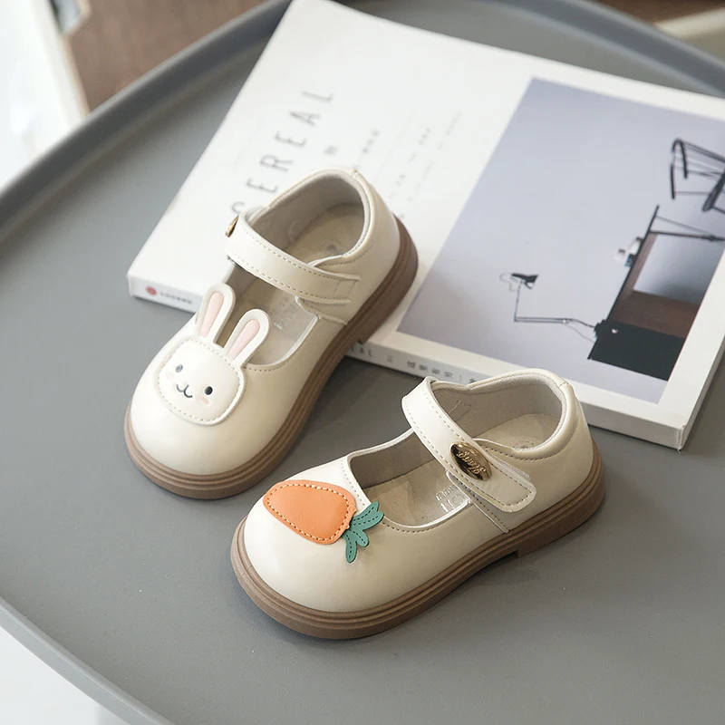 Kids Leather Shoe Cute Toddlers Girls Causal Shoes Versatile Children Spring Autumn Princess Rabbit Flat Shoes Fashion Cartoon
Kids Leather Shoe Cute Toddlers Girls Causal Shoes Versatile Children Spring Autumn Princess Rabbit Flat Shoes Fashion Cartoon