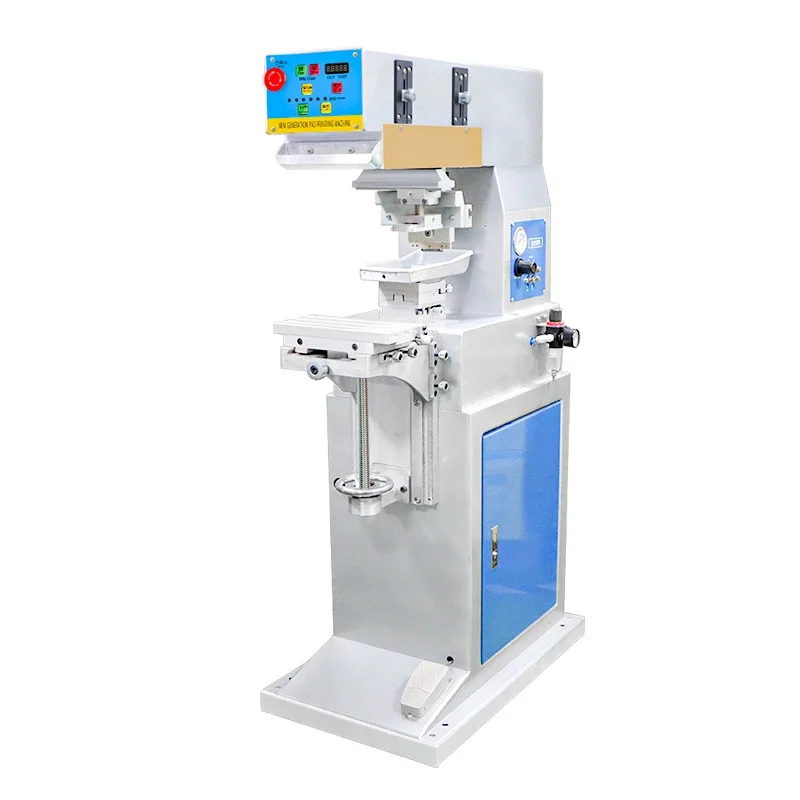 High Efficiency Semi-automatic Electric One Color Pad Printer 2 Color With Servo pad machine printing
High Efficiency Semi-automatic Electric One Color Pad Printer 2 Color With Servo pad machine printing