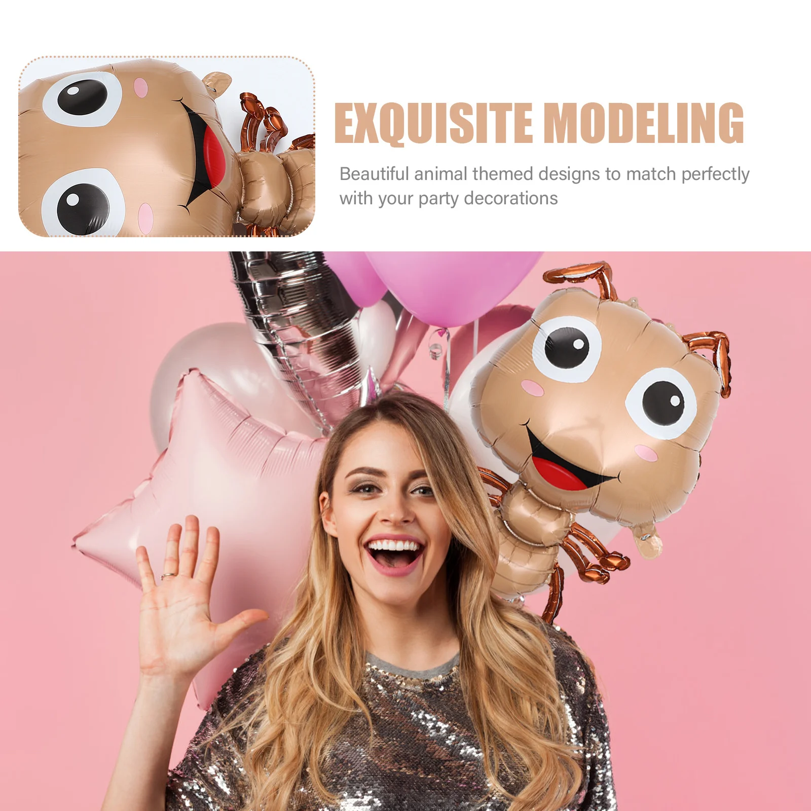 4Pcs Animals Foil Balloons Safe Lightweight Indoor Outdoor Party Decorations Rich Colors Festive Animal Balloons
4Pcs Animals Foil Balloons Safe Lightweight Indoor Outdoor Party Decorations Rich Colors Festive Animal Balloons