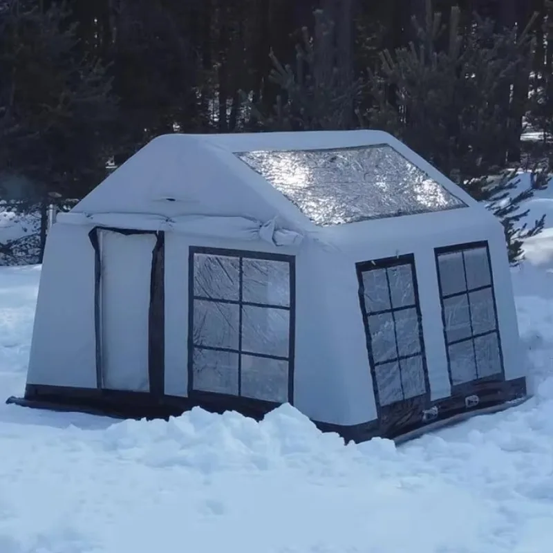 Large TPU Window Inflatable Air Tube Room Tents for Outdoor Winter Camping
Large TPU Window Inflatable Air Tube Room Tents for Outdoor Winter Camping