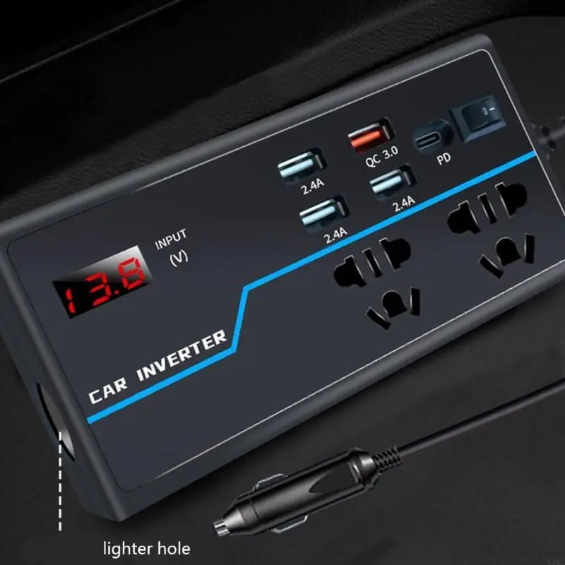 2025 New Advanced Cooling Car Inverter 12V/24V Ensures Long Lasting Performances for Car
2025 New Advanced Cooling Car Inverter 12V/24V Ensures Long Lasting Performances for Car