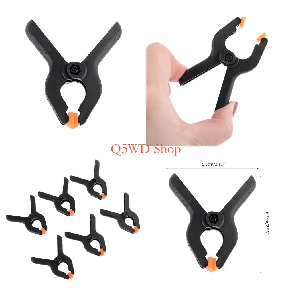 Q5WD Plastic Nylon Clamps For Woodworking Spring Clip Photo Studio Background
Q5WD Plastic Nylon Clamps For Woodworking Spring Clip Photo Studio Background