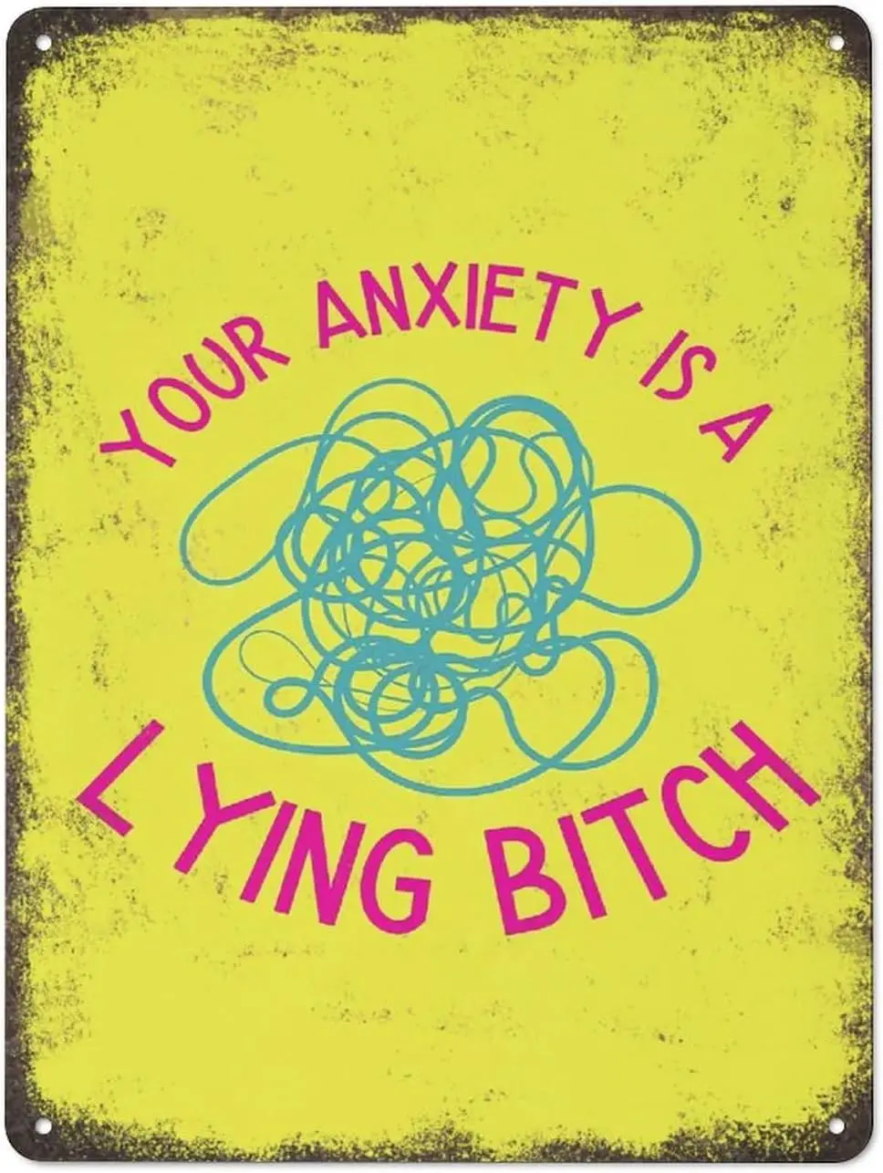 1c,zwf Your Anxiety Is a Lying Wall Art Mental Poster Work Vintage Tin Signs Unique Home Decorations Wall Decor Metal Poster for
1c,zwf Your Anxiety Is a Lying Wall Art Mental Poster Work Vintage Tin Signs Unique Home Decorations Wall Decor Metal Poster for