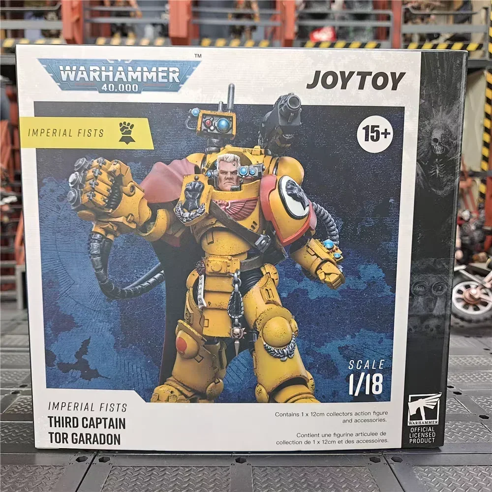 In Stock Original JOYTOY Warhammer 40k 1/18 Imperial Fists Third Captain Thor Garadon Series Model Perfect Gift Collection
In Stock Original JOYTOY Warhammer 40k 1/18 Imperial Fists Third Captain Thor Garadon Series Model Perfect Gift Collection