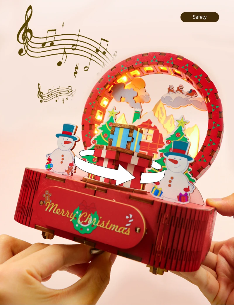 New Christmas Gift Diy Doll House Case Wooden Miniature Furniture Dollhouse Handmade Model Assembly Home Toys Birthday Gifts
New Christmas Gift Diy Doll House Case Wooden Miniature Furniture Dollhouse Handmade Model Assembly Home Toys Birthday Gifts