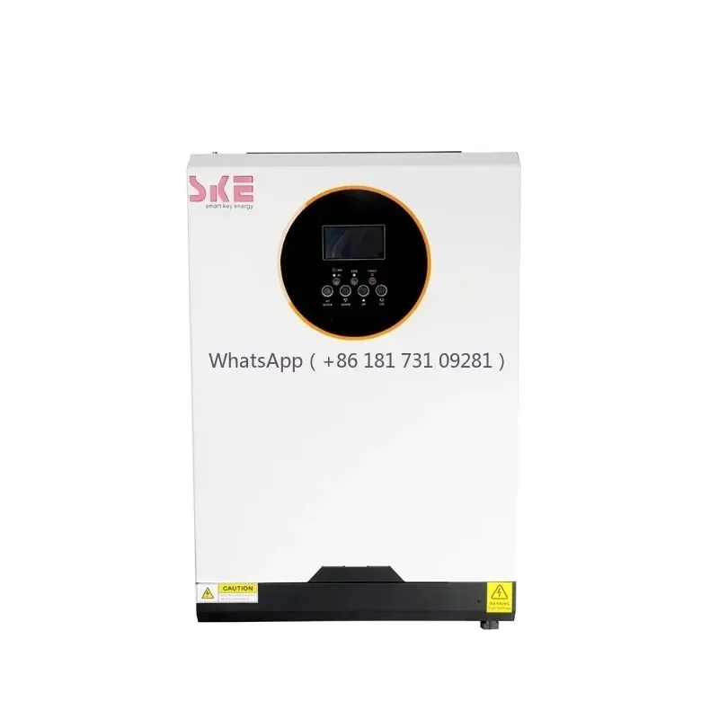 SKE Solar Inverter Overseas Warehouse Hybrid Inverter 6KW Built-in MPPT 48V Smart Battery Charging Inverter 6.2KW
SKE Solar Inverter Overseas Warehouse Hybrid Inverter 6KW Built-in MPPT 48V Smart Battery Charging Inverter 6.2KW