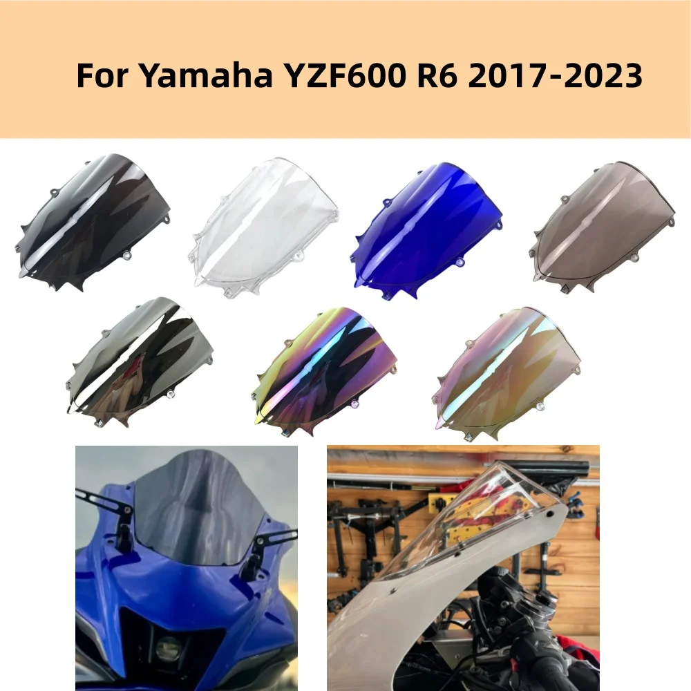 YZF600 R6 Motorcycle Double Bubble Windshield Sports Windscreen Screen For Yamaha YZF600 R6 2017-2023 YZF600 R6 YZF 600 R 6
YZF600 R6 Motorcycle Double Bubble Windshield Sports Windscreen Screen For Yamaha YZF600 R6 2017-2023 YZF600 R6 YZF 600 R 6