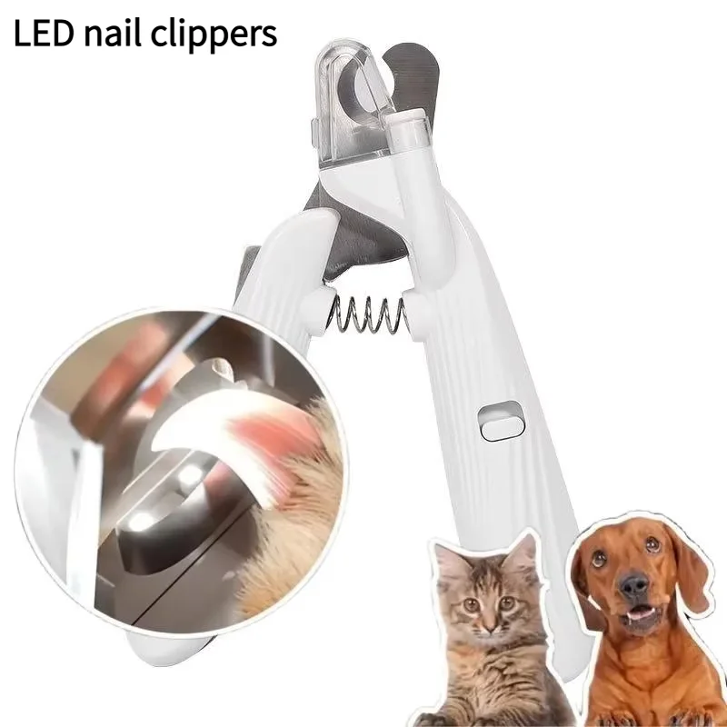 Professional Pet Nail Clippers with LED Light Labor-Saving Dog and Cat Nail Trimmer Grooming Scissors for Small Animals
Professional Pet Nail Clippers with LED Light Labor-Saving Dog and Cat Nail Trimmer Grooming Scissors for Small Animals