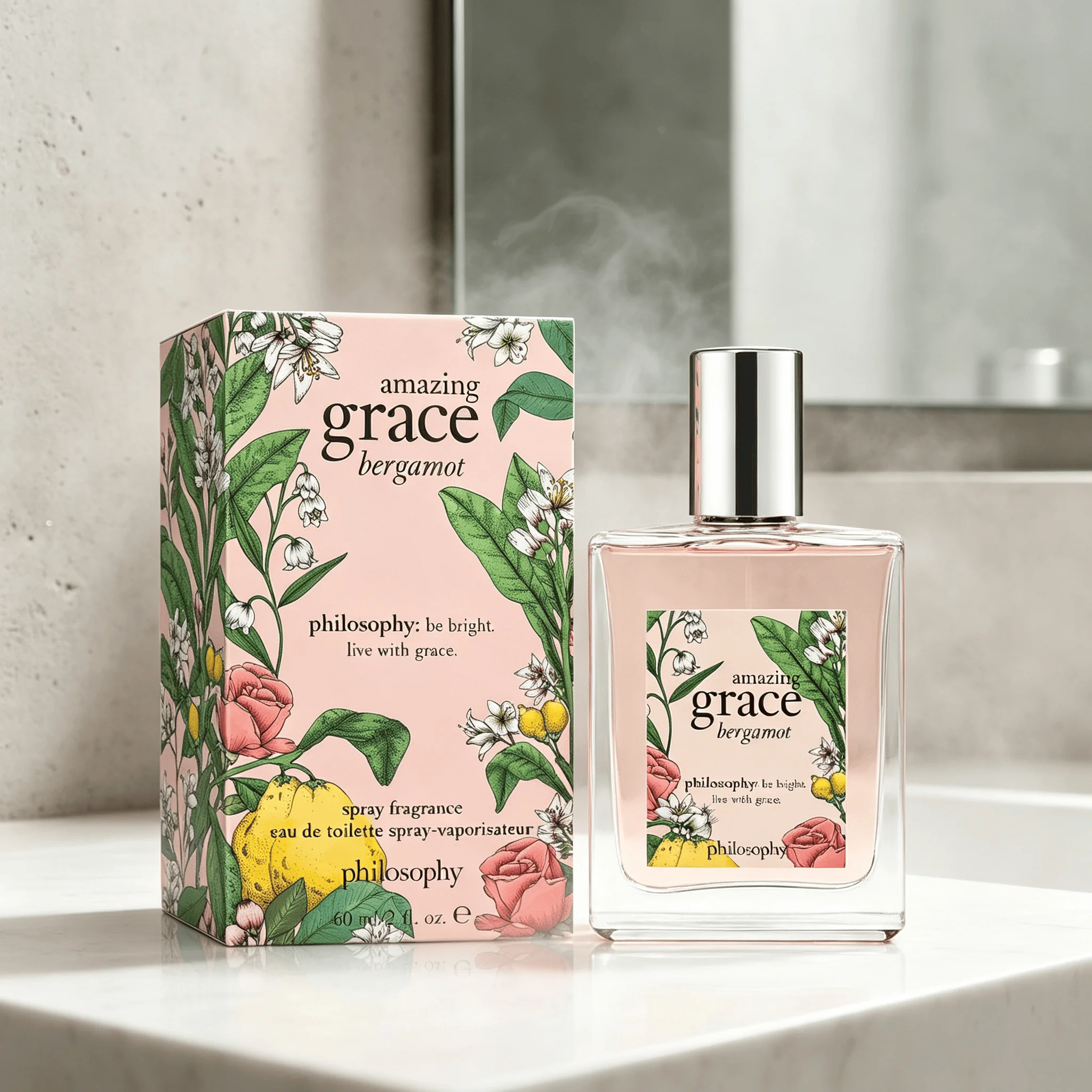 Philosophy Amazing Grace Bergamot Designer Dupe Women Perfume Fresh Bright Citrus Soft Floral Scent Clear Square Bottle Long Wear Gentle Feminine Fragrance Affordable Daily Casual Perfume
Philosophy Amazing Grace Bergamot Designer Dupe Women Perfume Fresh Bright Citrus Soft Floral Scent Clear Square Bottle Long Wear Gentle Feminine Fragrance Affordable Daily Casual Perfume