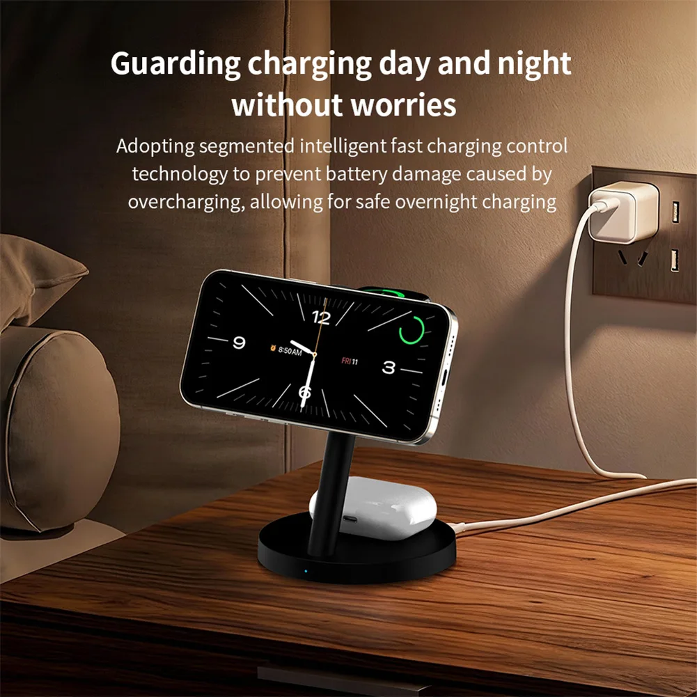 25W 3-in-1 Wireless Charging Stand Station For Samsung For Galaxy & Watch Fast Wireless Charger Dock Organizer Accessories
25W 3-in-1 Wireless Charging Stand Station For Samsung For Galaxy & Watch Fast Wireless Charger Dock Organizer Accessories