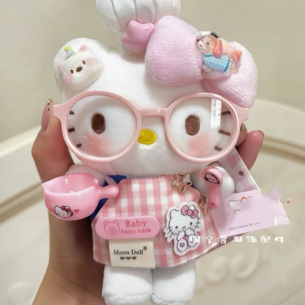 2026 Cute Sanrio HelloKitty Plush Keychain Bag Charm Cartoon Kitty Hanging Ornament Apron Doll Kawaii Anime Holiday Toys
2026 Cute Sanrio HelloKitty Plush Keychain Bag Charm Cartoon Kitty Hanging Ornament Apron Doll Kawaii Anime Holiday Toys