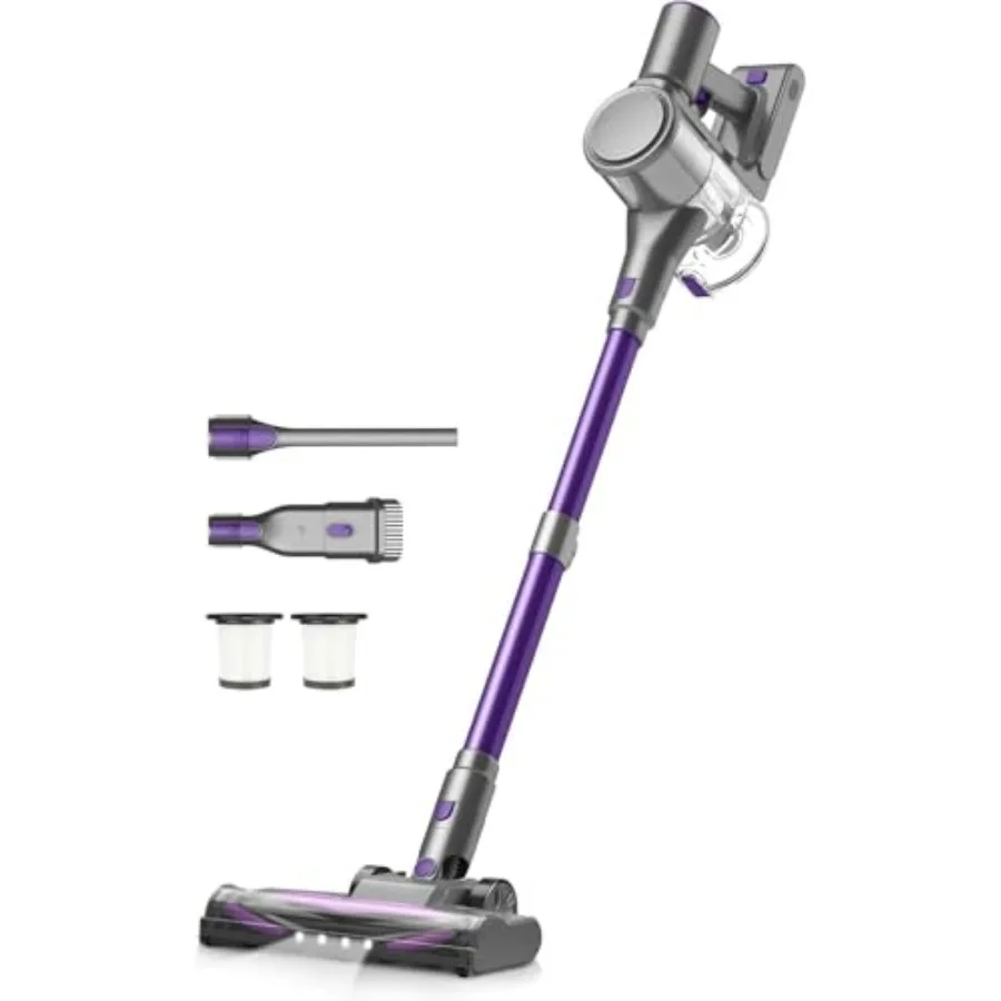 Cordless Vacuum Cleaner for Home, 450W/40Kpa 50Mins Stick Vacuum, Anti-Tangle 1.5L Dust Cup, Rechargeable Wireless Handheld Vac
Cordless Vacuum Cleaner for Home, 450W/40Kpa 50Mins Stick Vacuum, Anti-Tangle 1.5L Dust Cup, Rechargeable Wireless Handheld Vac