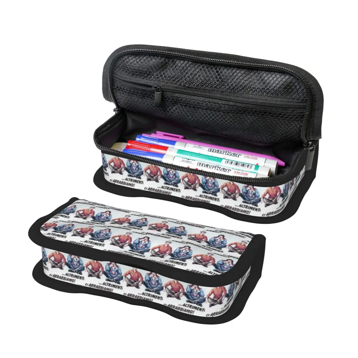 Maglietta Bud Spencer Terence Hill Pencil Case for Boys Girls Gifts Pen Box Pencil Bag Stationery Supplies Pen Holder Bag
Maglietta Bud Spencer Terence Hill Pencil Case for Boys Girls Gifts Pen Box Pencil Bag Stationery Supplies Pen Holder Bag