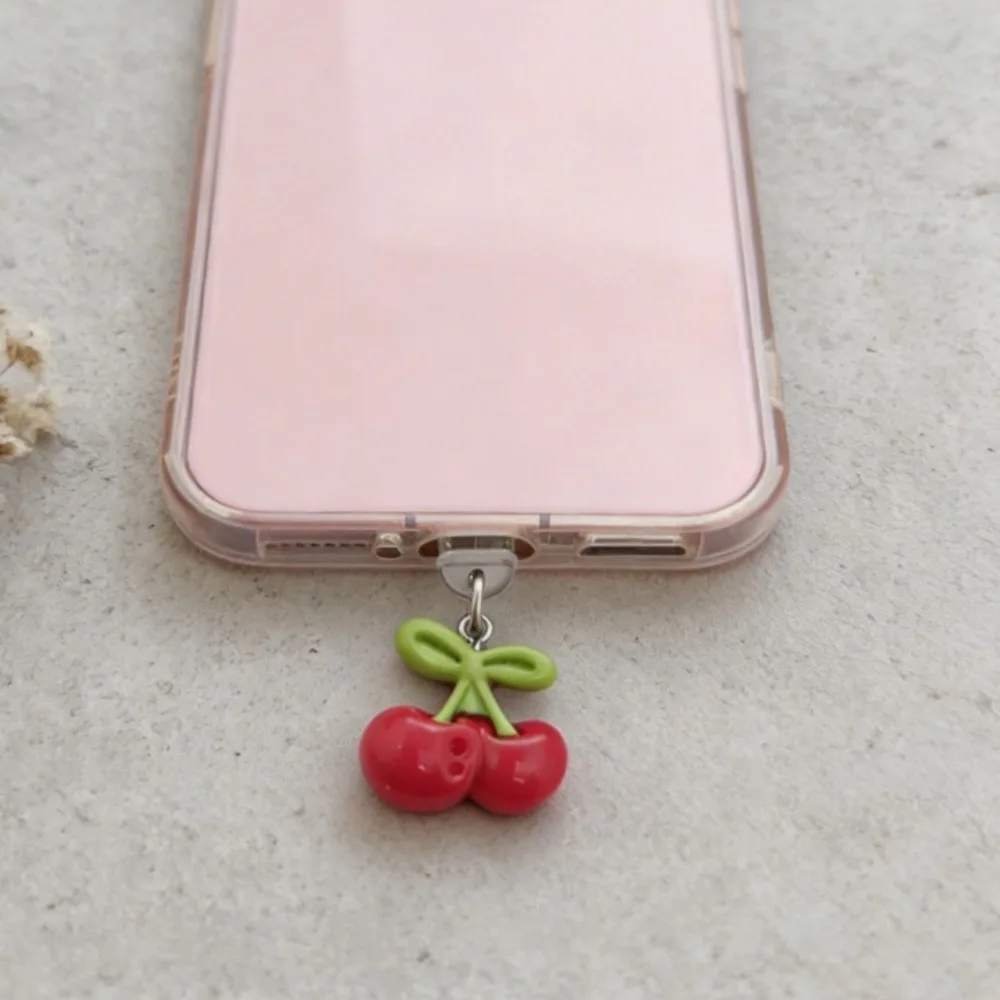 Pack of 1 Red Cherry Beaded Phone Charm Dust Plug Cute Fruit Pendant Accessory For Women Phone Port Decoration Gift
Pack of 1 Red Cherry Beaded Phone Charm Dust Plug Cute Fruit Pendant Accessory For Women Phone Port Decoration Gift