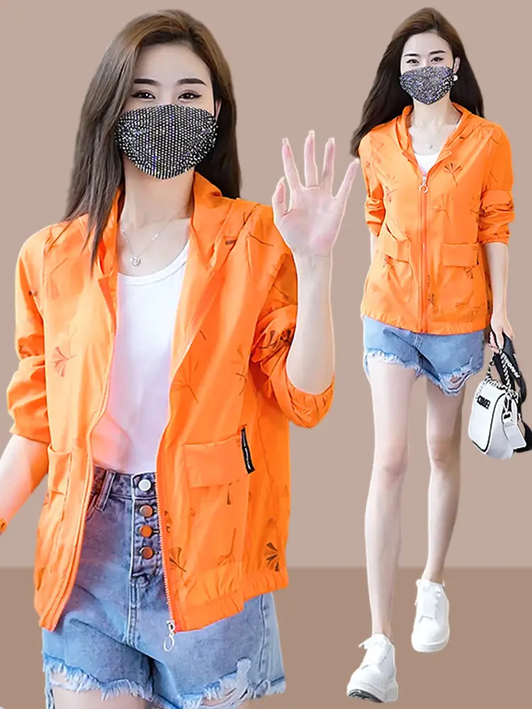 Women's Ice Silk UV Protection Loose Outerwear Summer New Breathable Cool Feeling Outdoor Coat Long Sve Zipper Closure
Women's Ice Silk UV Protection Loose Outerwear Summer New Breathable Cool Feeling Outdoor Coat Long Sve Zipper Closure