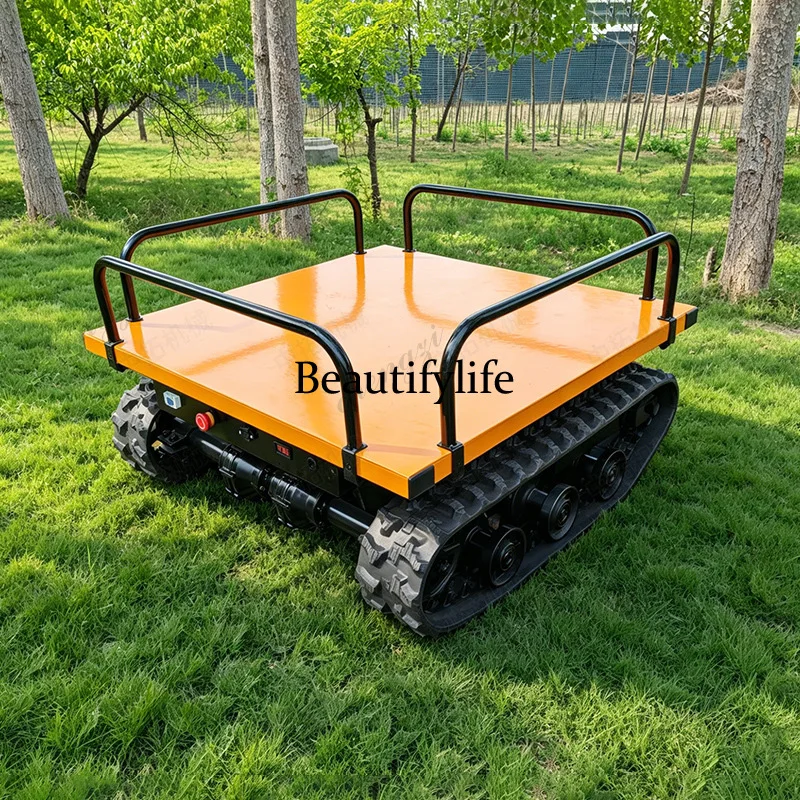 A81 electric agricultural crawler, low ground pressure, mountain mud road general cargo truck
A81 electric agricultural crawler, low ground pressure, mountain mud road general cargo truck