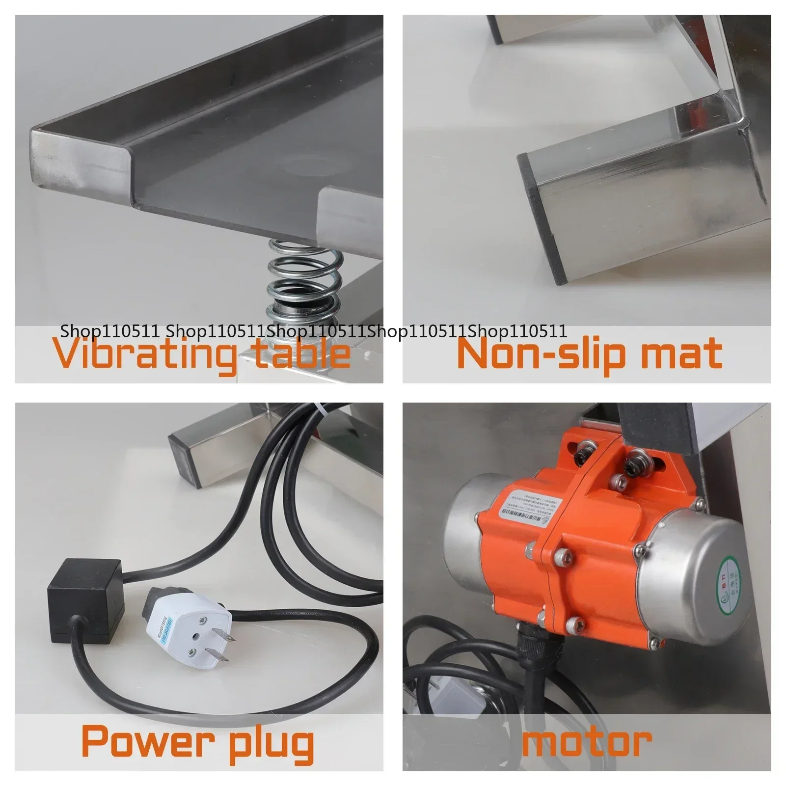 50*50cm Concrete Vibrating Table Small Vibration Test Bench Test Block Vibration Platform Stainless Steel Mini Vibration Table
50*50cm Concrete Vibrating Table Small Vibration Test Bench Test Block Vibration Platform Stainless Steel Mini Vibration Table