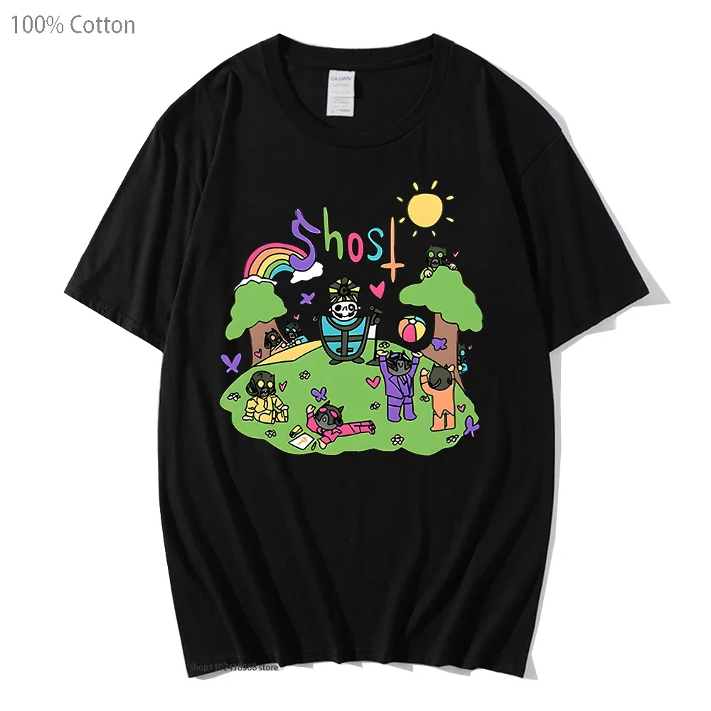 Ghost Band T-shirts Men's Tshirt Music High Street Casual American Illustration Style Tees Short-sleeved Summer Tops 100% Cotton
Ghost Band T-shirts Men's Tshirt Music High Street Casual American Illustration Style Tees Short-sleeved Summer Tops 100% Cotton